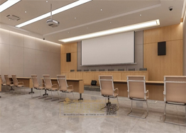 甘肃建投矿业公司综合会议室，接待室，视屏室设设计施工实现
