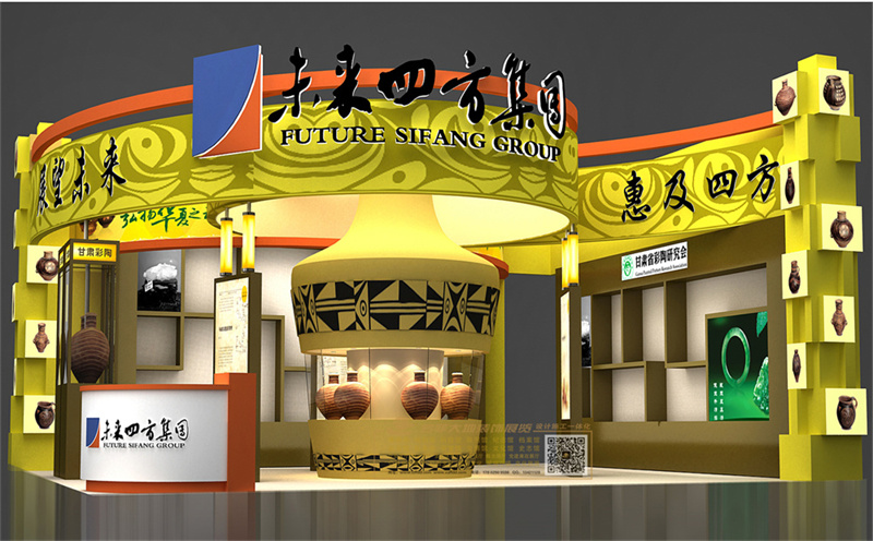 2013第六届文博会将来四方企业艺术品彩陶展厅.jpg