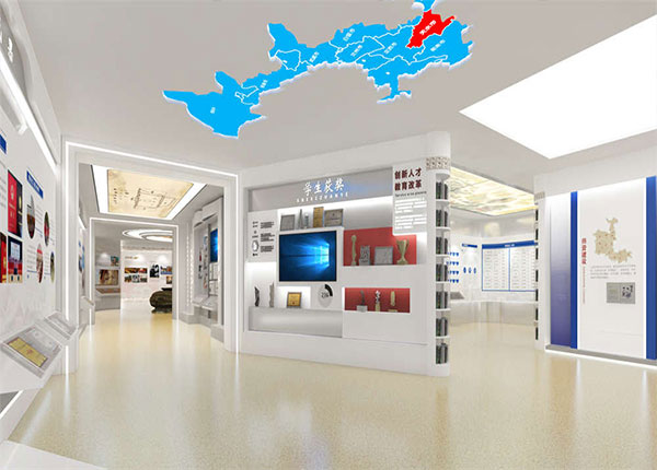 天水师范学院办学成就展厅